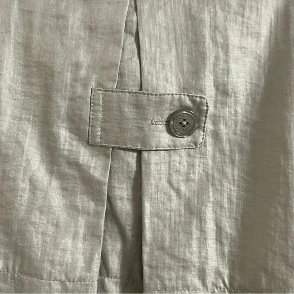 Shin Choi Button Light Weight Jacket Womens Size 10 Shimmery - Picture 7 of 9